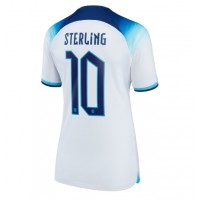 Fotballdrakt Dame England Raheem Sterling #10 Hjemmedrakt VM 2022 Kortermet